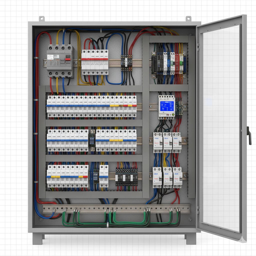 Cấu tạo của tủ điện