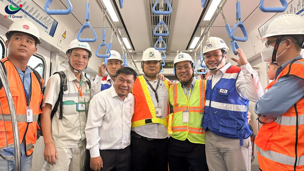 BHT Group - TỰ HÀO LÀ ĐƠN VỊ CUNG CẤP TỦ BẢNG ĐIỆN VÀ THANG MÁNG CÁP CHO DỰ ÁN TÀU ĐIỆN METRO SỐ 1: BẾN THÀNH - SUỐI TIÊN