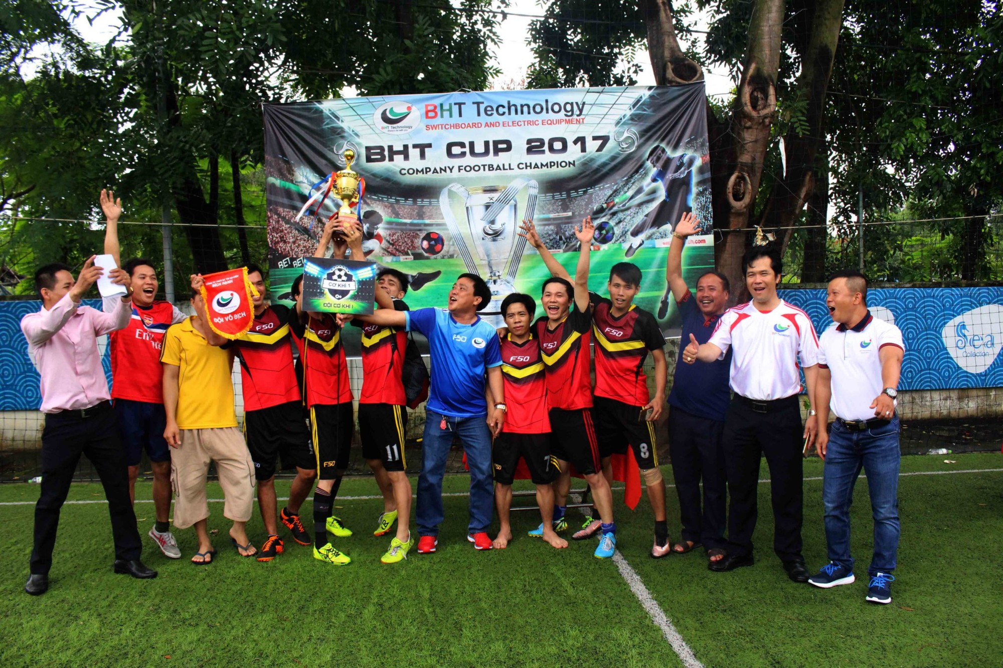 CLOSING CEREMONY OF BHT 2017 CUP FOOTBALL MATCH