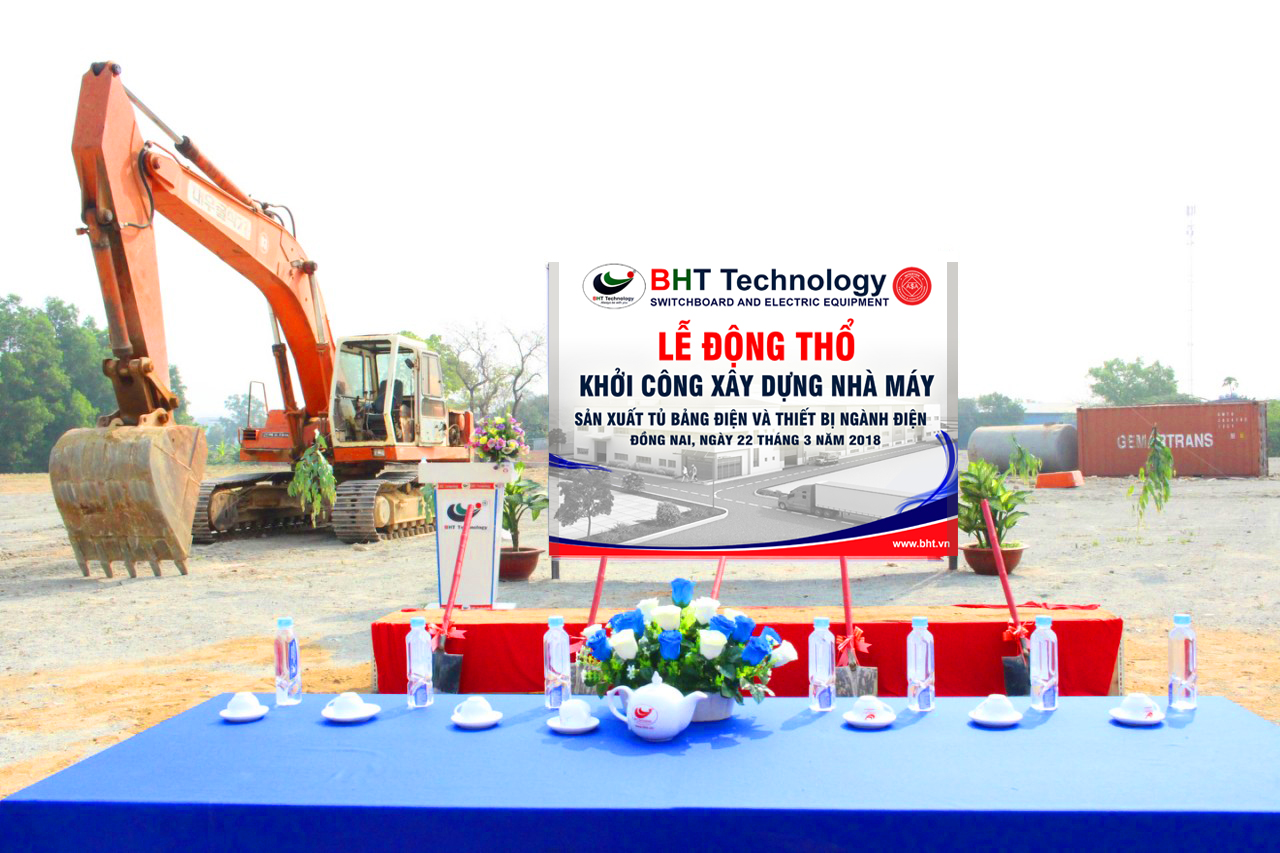 BHT Technology HELD GROUNDBREAKING CEREMONY FOR NEW FACTORY