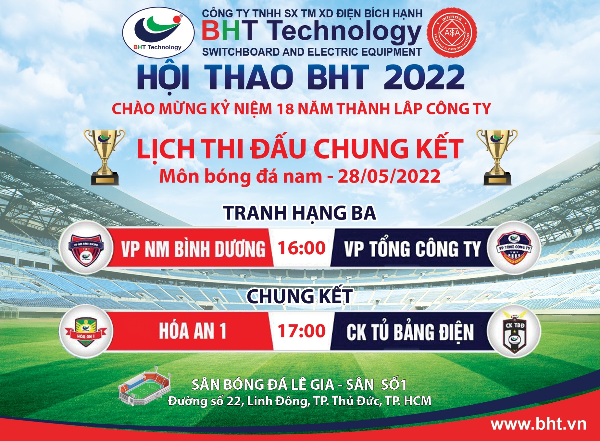 [UPDATE INFORMATION OF BHT 2022 SPORTS CONFERENCE]