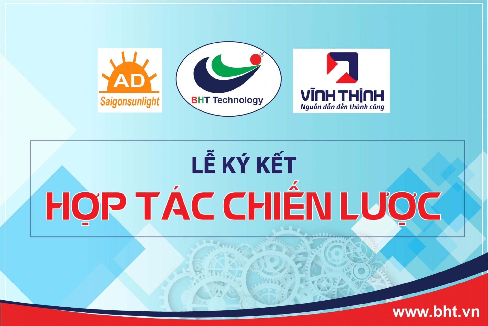 BHT signed a strategic cooperation agreement with Anh Duong SG Company and Vinh Thinh Electric Cable Company.